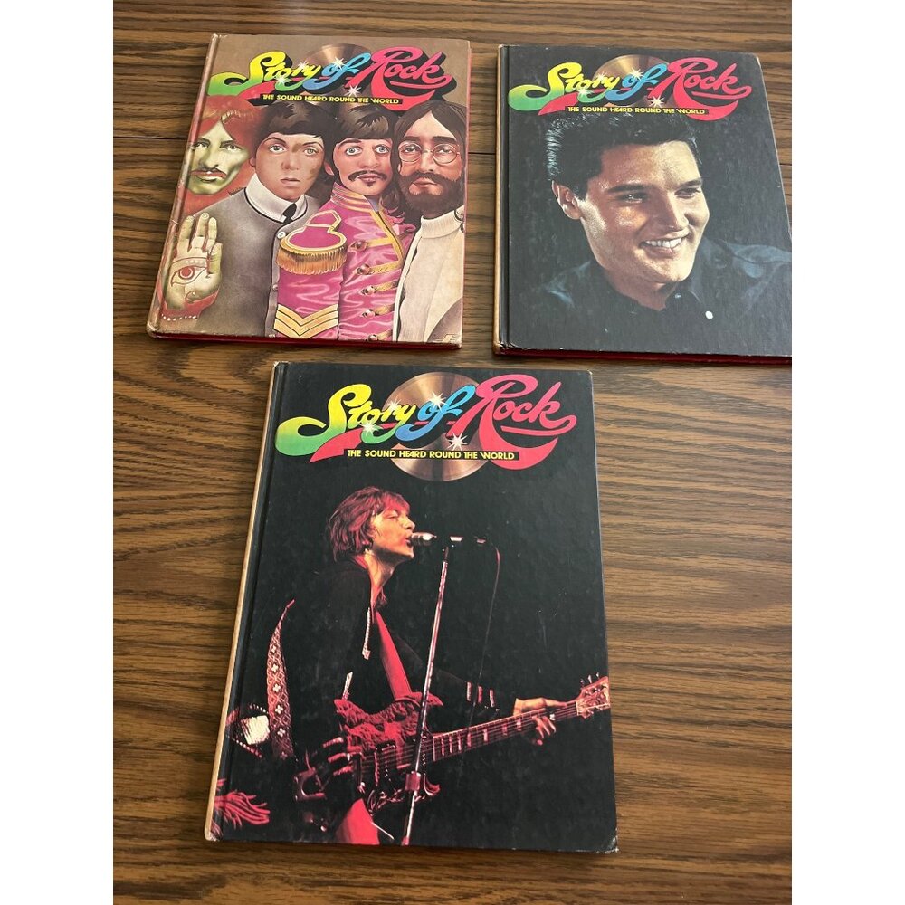 Story of Rock The Sound Heard Round the World hardback books